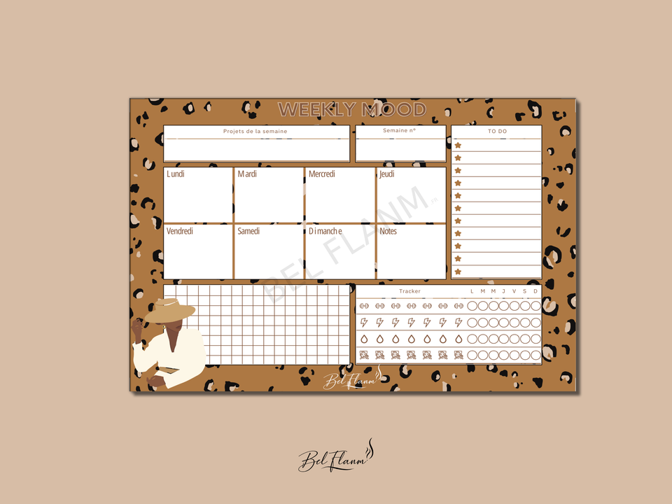 🔥 Collection Bloc-Notes Bel Flanm — Organise ton esprit, élève ton énergie