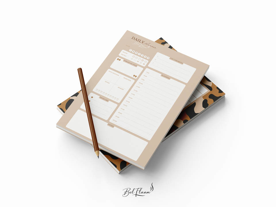 🔥 Collection Bloc-Notes Bel Flanm — Organise ton esprit, élève ton énergie