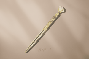 ✨ Stylo Bel Flanm — Édition Dorée Diamant